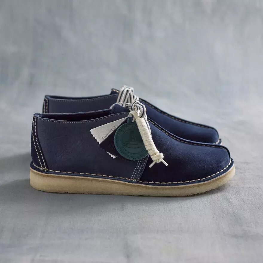Desert Trek voor heren in marineblauw suède Desert Trek Desert Trek voor heren in marineblauw suède Desert Trek