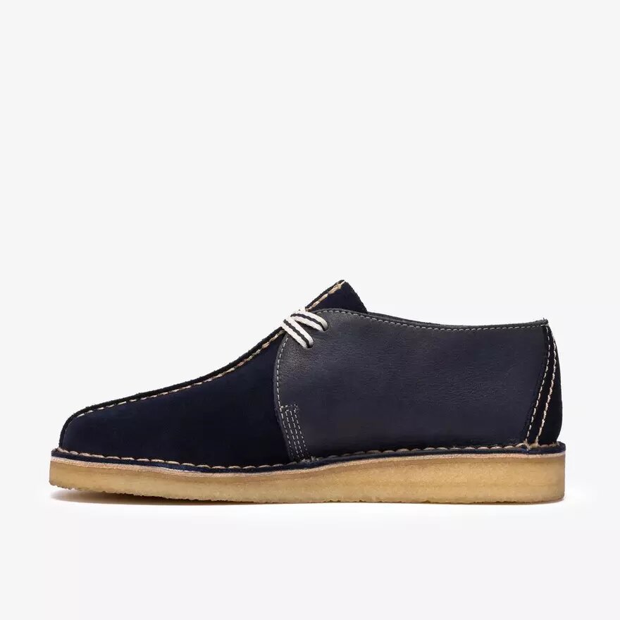 Desert Trek voor heren in marineblauw suède Desert Trek Desert Trek voor heren in marineblauw suède Desert Trek