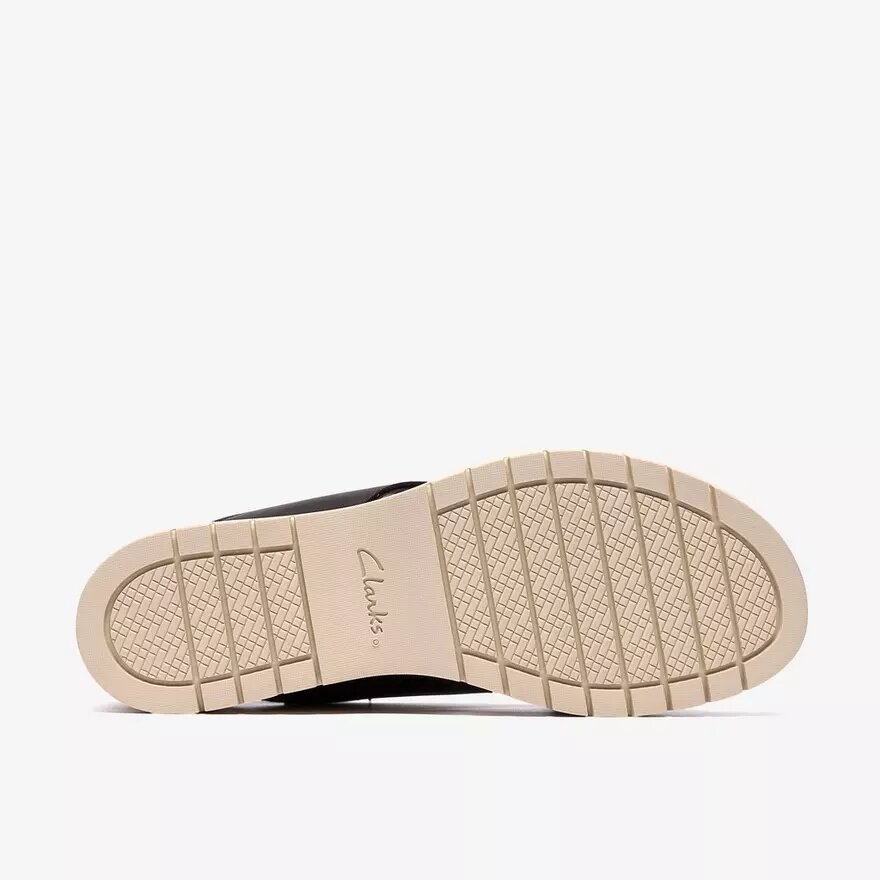 Diaz Cross zwarte leren Wedges voor dames Diaz Cross zwarte leren Wedges voor dames