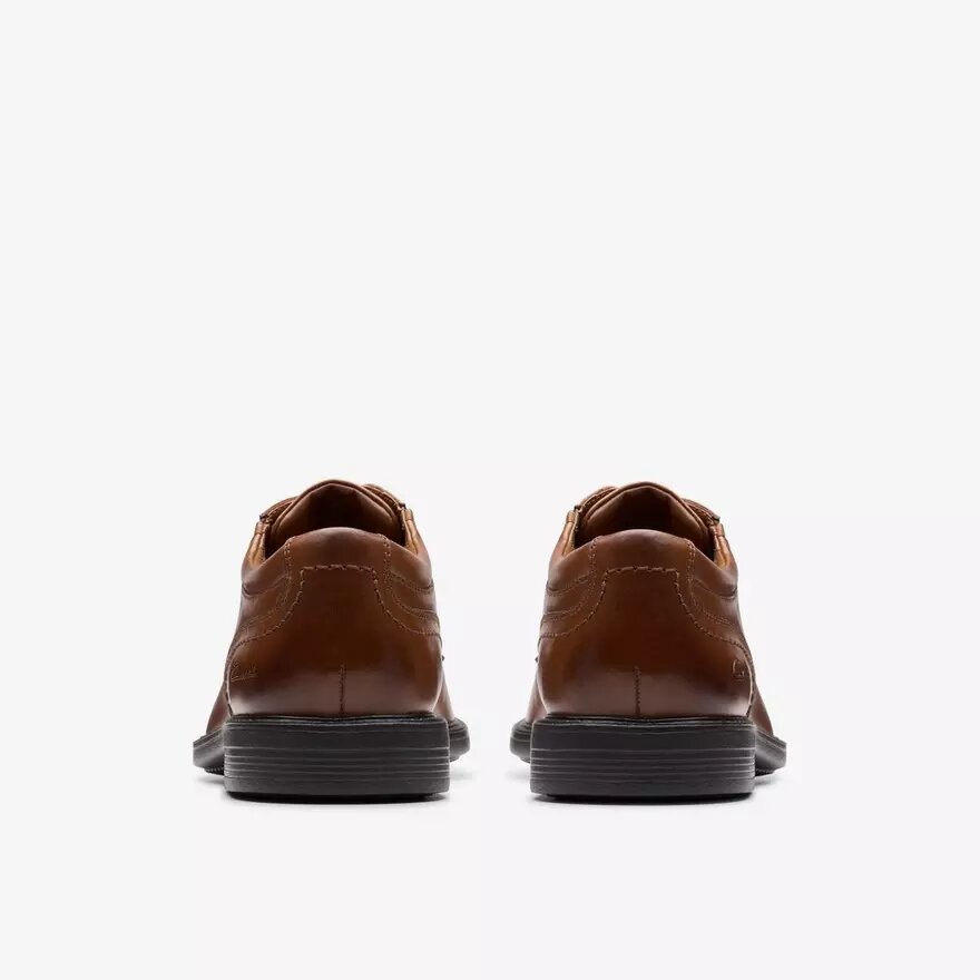 Dresslite Cap heren-Oxfords van bruin leer Dresslite Cap heren-Oxfords van bruin leer