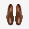 Dresslite Cap heren-Oxfords van bruin leer Dresslite Cap heren-Oxfords van bruin leer