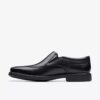 Dresslite Step herenloafer van zwart leer