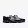 Dresslite Step herenloafer van zwart leer