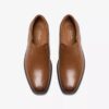 Dresslite Step herenloafers van donkerbruin leer