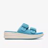 Drift Faye felblauwe Wedges voor dames Drift Faye felblauwe Wedges voor dames