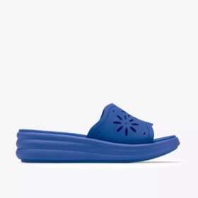 Drift Floral blauwe Wedges voor dames
