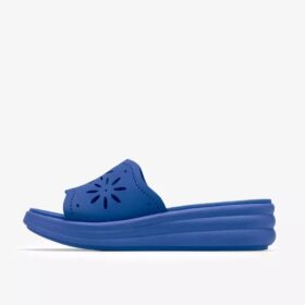 Drift Floral blauwe Wedges voor dames