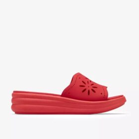 Drift Floral Poppy Red Wedges voor dames