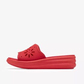 Drift Floral Poppy Red Wedges voor dames