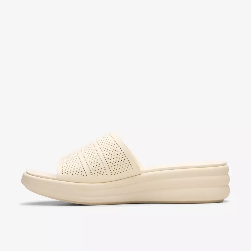 Drift Twist crèmekleurige Cloudsteppers™-Wedges voor dames Drift Twist crèmekleurige Cloudsteppers™-Wedges voor dames