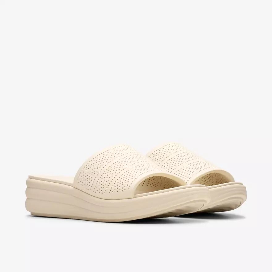 Drift Twist crèmekleurige Cloudsteppers™-Wedges voor dames Drift Twist crèmekleurige Cloudsteppers™-Wedges voor dames