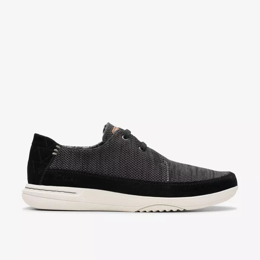 Easeway Lace zwarte combinatiesneakers voor heren Easeway Lace zwarte combinatiesneakers voor heren