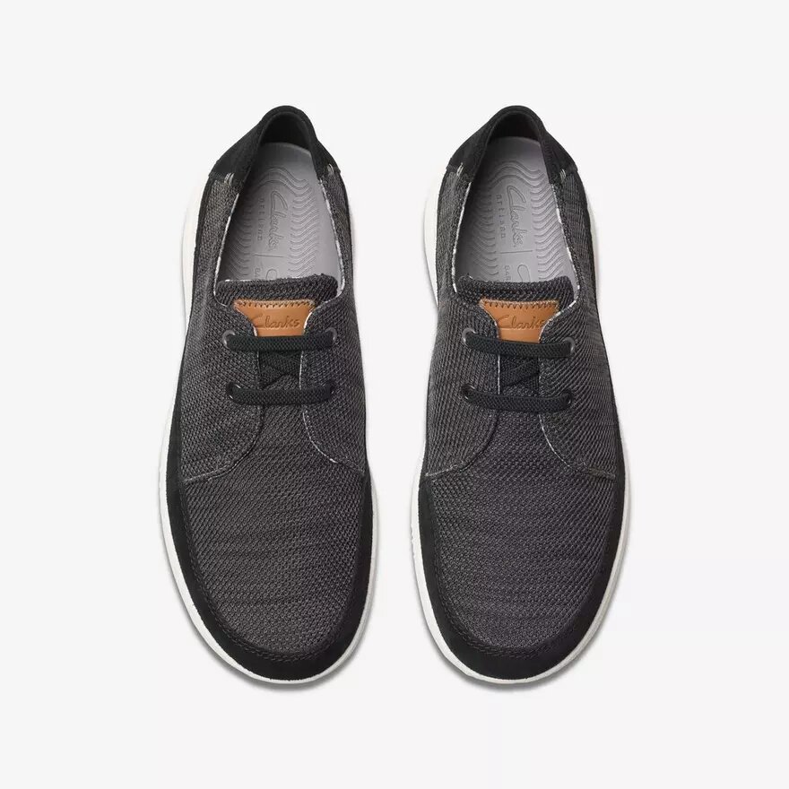 Easeway Lace zwarte combinatiesneakers voor heren Easeway Lace zwarte combinatiesneakers voor heren
