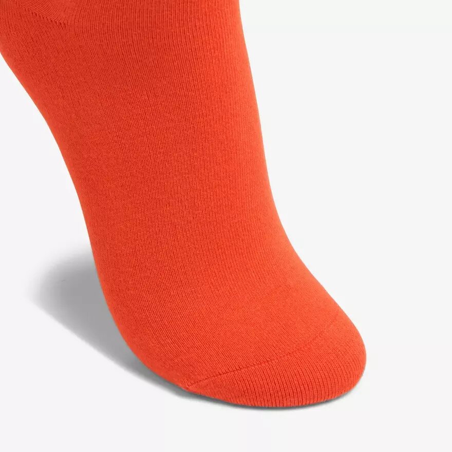 Effen oranje damessokken Effen oranje damessokken