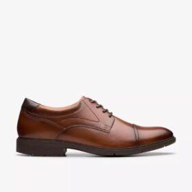 Eldredge Cap donkerbruine leren Oxfords voor heren | Clark’s