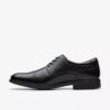 Eldredge Cap heren-Oxfords van zwart leer | clarks
