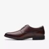 Eldredge effen donkerbruine leren Oxfords voor heren | Clark’s Eldredge effen donkerbruine leren Oxfords voor heren | Clark’s