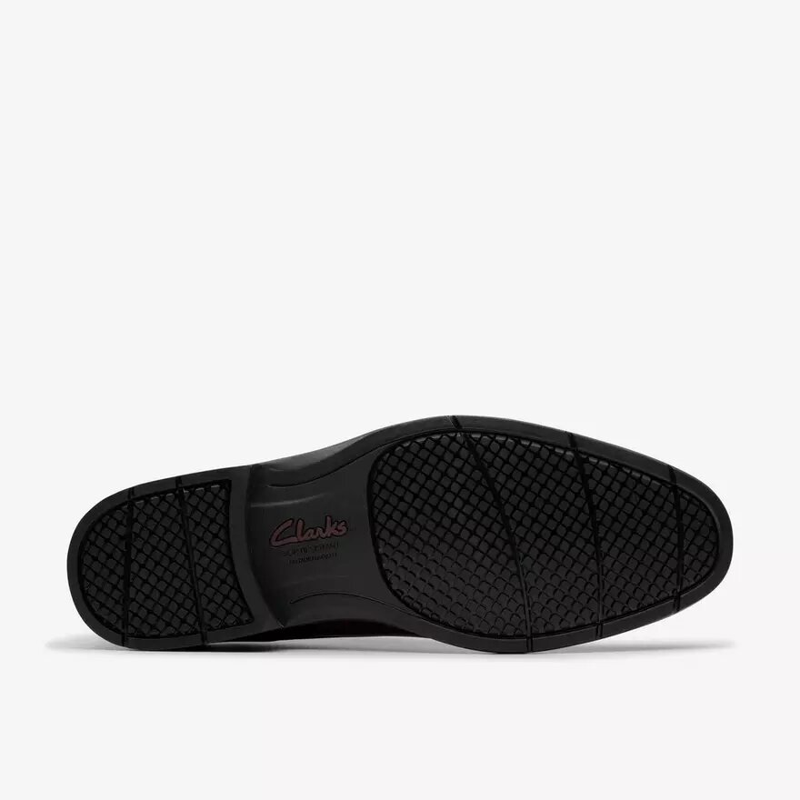 Eldredge effen donkerbruine leren Oxfords voor heren | Clark’s Eldredge effen donkerbruine leren Oxfords voor heren | Clark’s