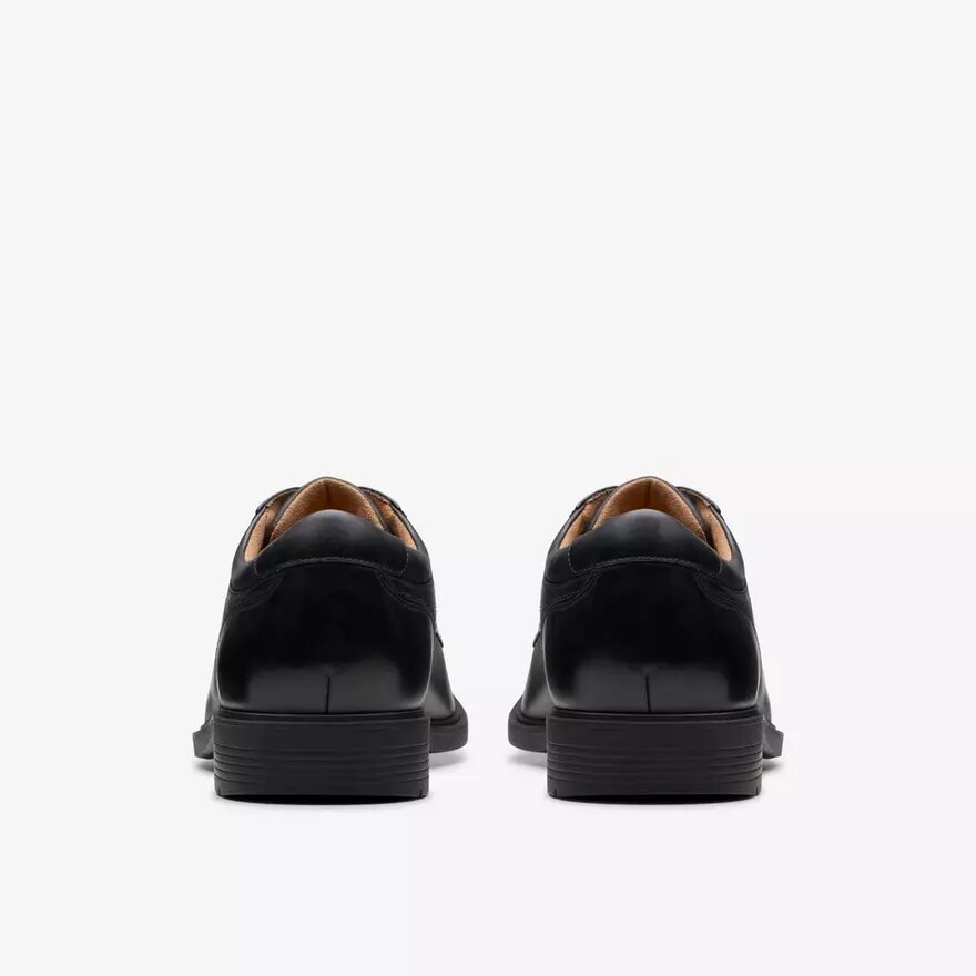 Eldredge effen zwarte leren Oxfords voor heren | clarks Eldredge effen zwarte leren Oxfords voor heren | clarks