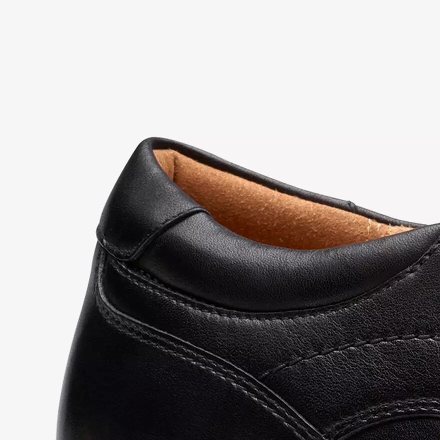 Eldredge Step herenloafer van zwart leer Eldredge Step herenloafer van zwart leer