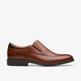 Eldredge Step herenschoenen van donkerbruin leer
