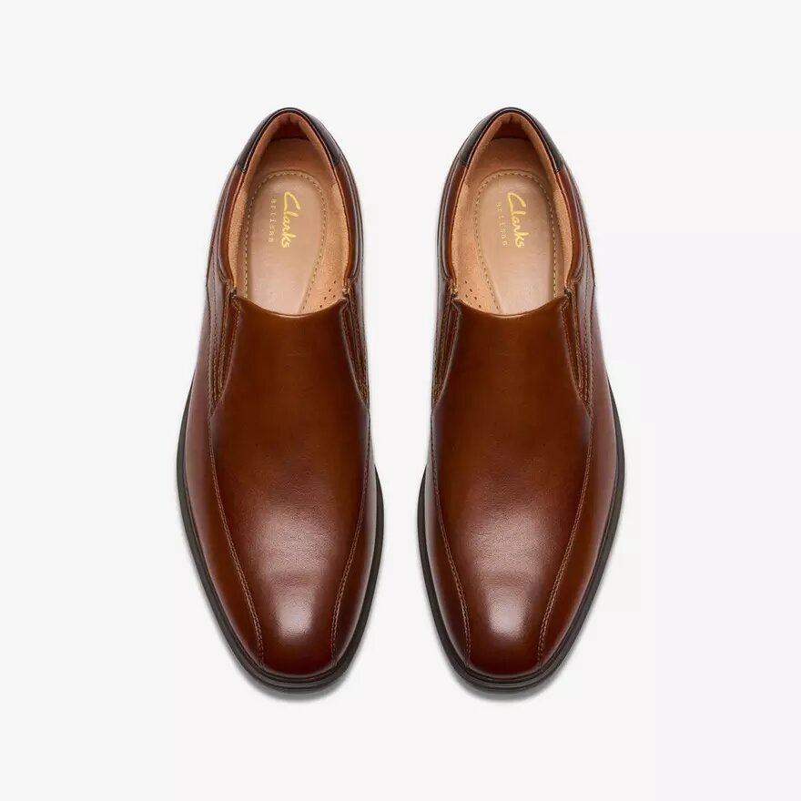 Eldredge Step herenschoenen van donkerbruin leer Eldredge Step herenschoenen van donkerbruin leer