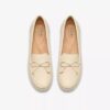 Elliotte Sail crèmekleurige leren Mocassins voor dames