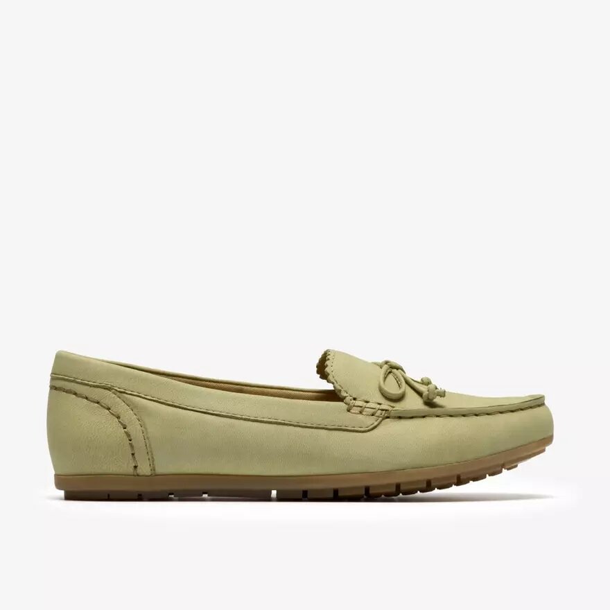 Elliotte Sail Sage nubuck Mocassins voor dames Elliotte Sail Sage nubuck Mocassins voor dames