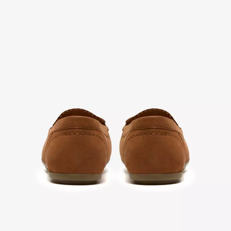 Elliotte Sail tan nubuck Mocassins voor dames Elliotte Sail tan nubuck Mocassins voor dames