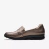 Ellowyn Penny Bronze Metallic slip-ons voor dames Ellowyn Penny Bronze Metallic slip-ons voor dames