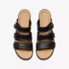 Emily 2 Adella zwarte leren Sandalen met hak voor dames