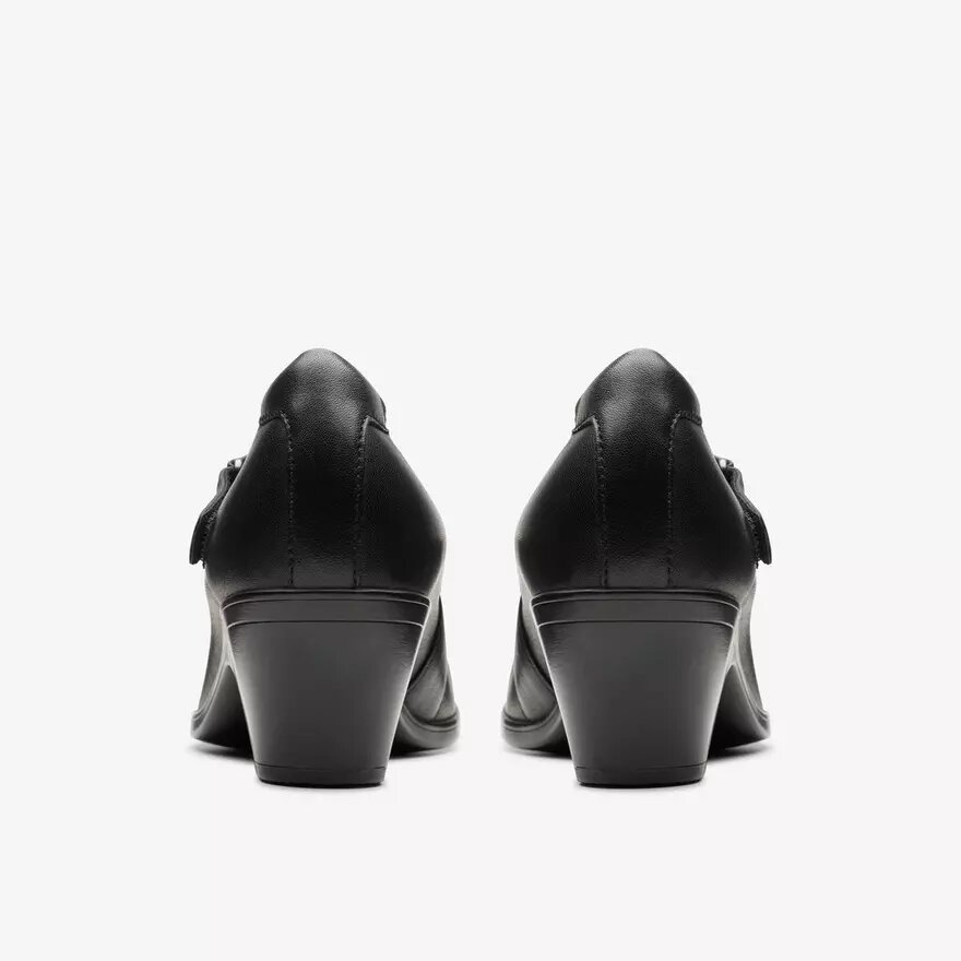 Emily 2 Mabel Mary Janes van zwart leer voor dames Emily 2 Mabel Mary Janes van zwart leer voor dames