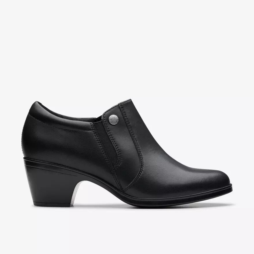 Emily 2 Reyna zwarte leren damesschoenen Emily 2 Reyna zwarte leren damesschoenen