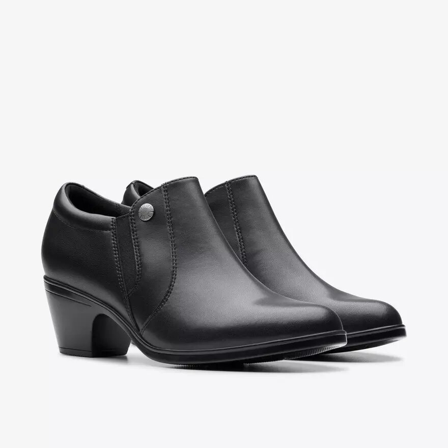 Emily 2 Reyna zwarte leren damesschoenen Emily 2 Reyna zwarte leren damesschoenen