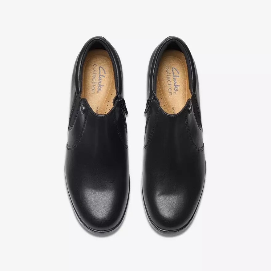 Emily 2 Reyna zwarte leren damesschoenen Emily 2 Reyna zwarte leren damesschoenen