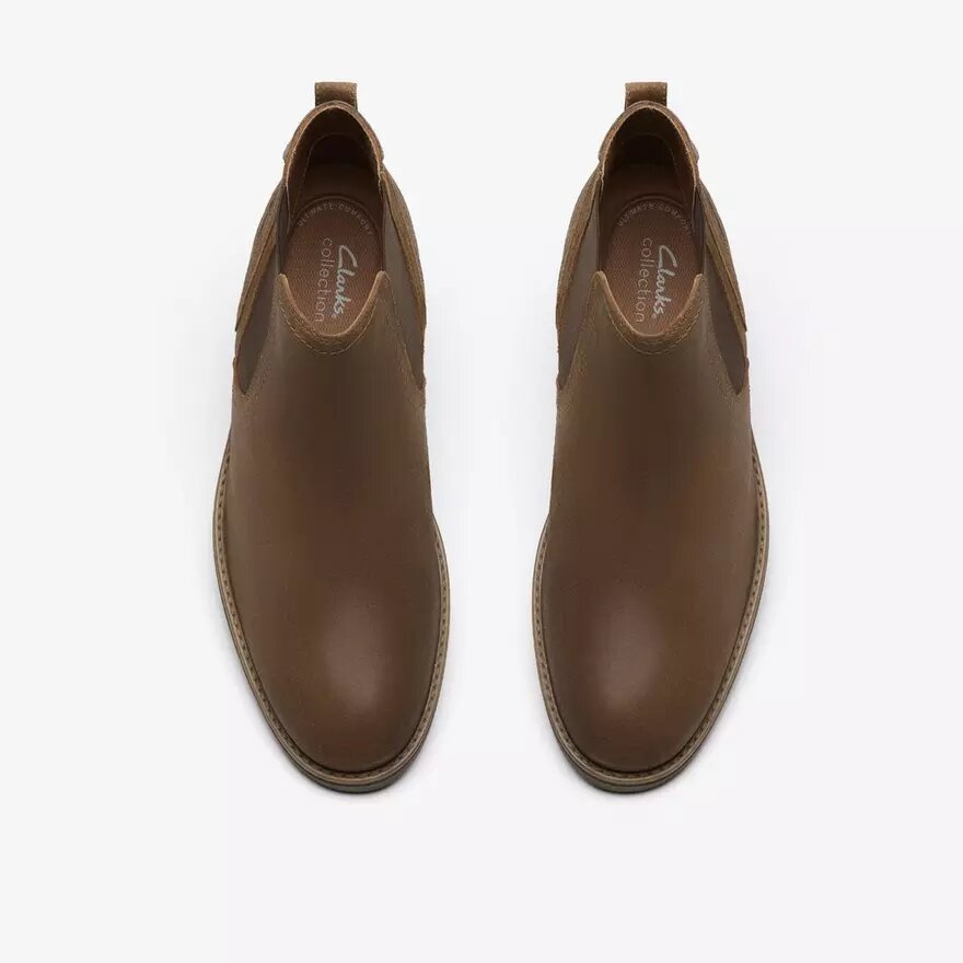 Emmet Easy Cola suède Chelsea boots voor heren Emmet Easy Cola suède Chelsea boots voor heren