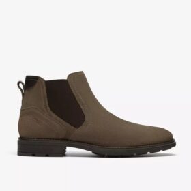 Emmet Easy Stone suède enkellaarsjes voor heren Emmet Easy Stone suède enkellaarsjes voor heren