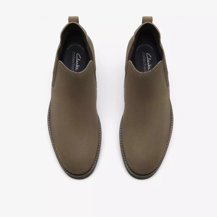 Emmet Easy Stone suède enkellaarsjes voor heren Emmet Easy Stone suède enkellaarsjes voor heren