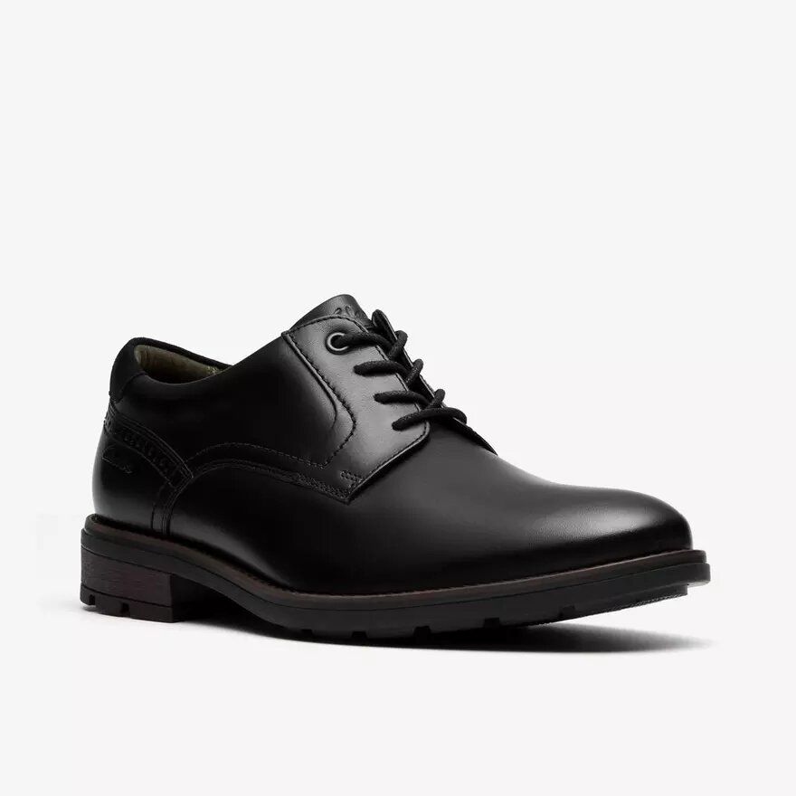 Emmet effen zwarte gladde herenschoenen Emmet effen zwarte gladde herenschoenen