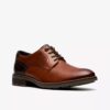 Emmet Plain herenschoenen van bruin leer