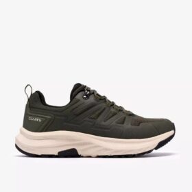 Enford Lo Waterdichte Khaki Sneakers voor heren