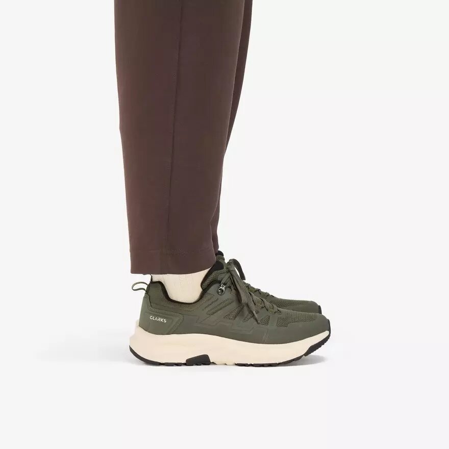 Enford Lo Waterdichte Khaki Sneakers voor heren Enford Lo Waterdichte Khaki Sneakers voor heren