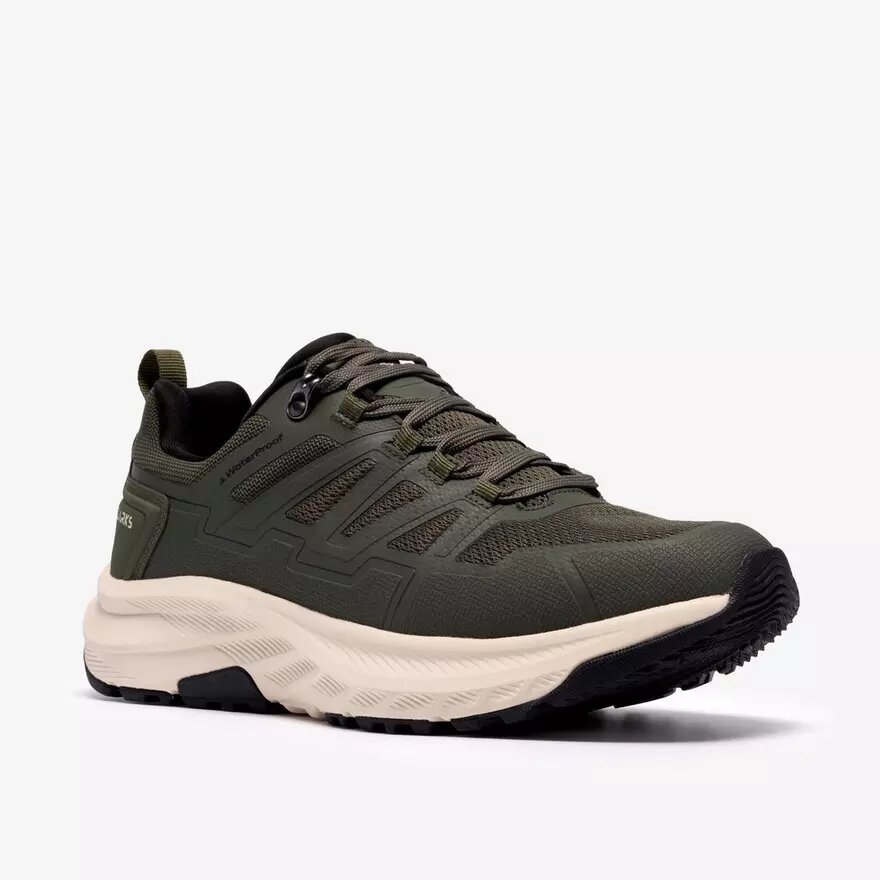 Enford Lo Waterdichte Khaki Sneakers voor heren Enford Lo Waterdichte Khaki Sneakers voor heren