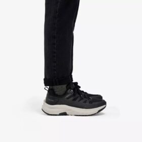 Enford Lo WP zwarte herensneakers