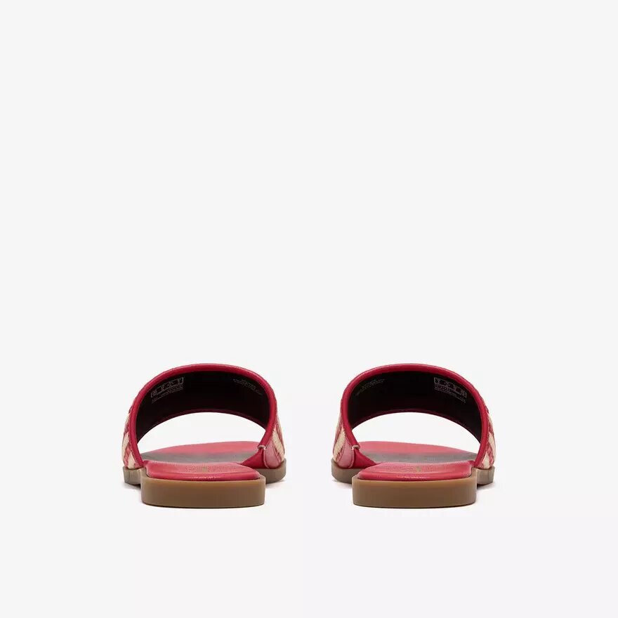 Erisia Strap2 roze platte sandalen voor dames Erisia Strap2 roze platte sandalen voor dames