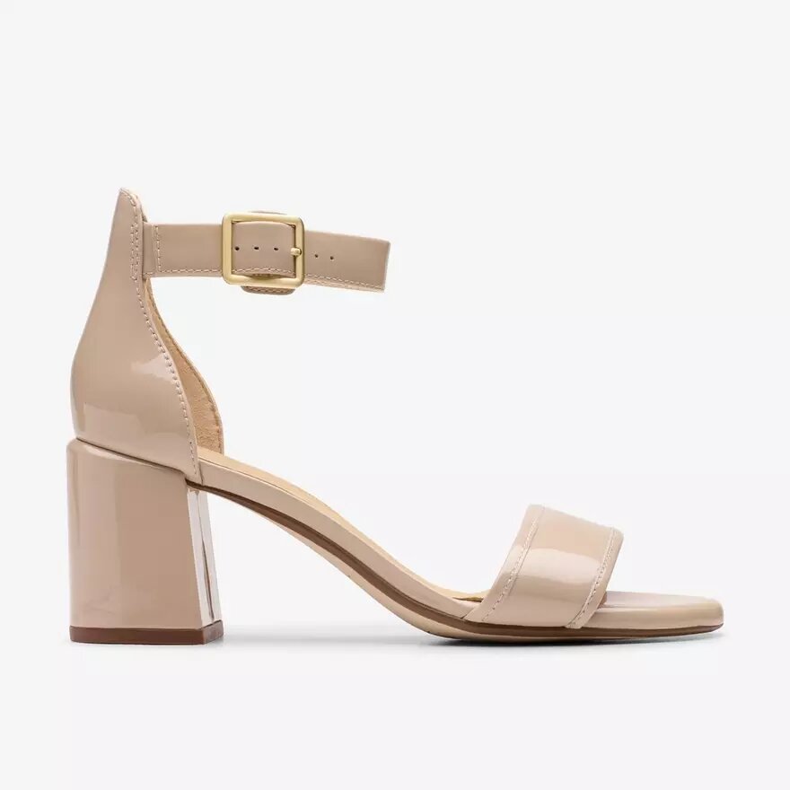 Ezoria Mae sandalen met hak van lakleer voor dames Ezoria Mae sandalen met hak van lakleer voor dames