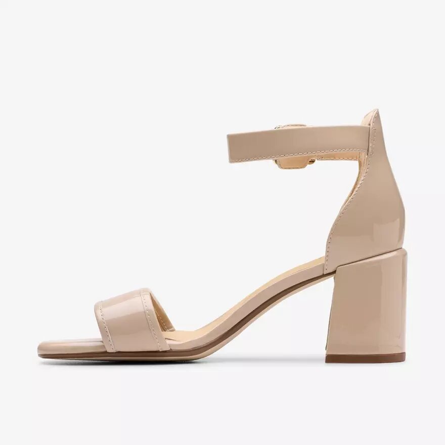 Ezoria Mae sandalen met hak van lakleer voor dames Ezoria Mae sandalen met hak van lakleer voor dames
