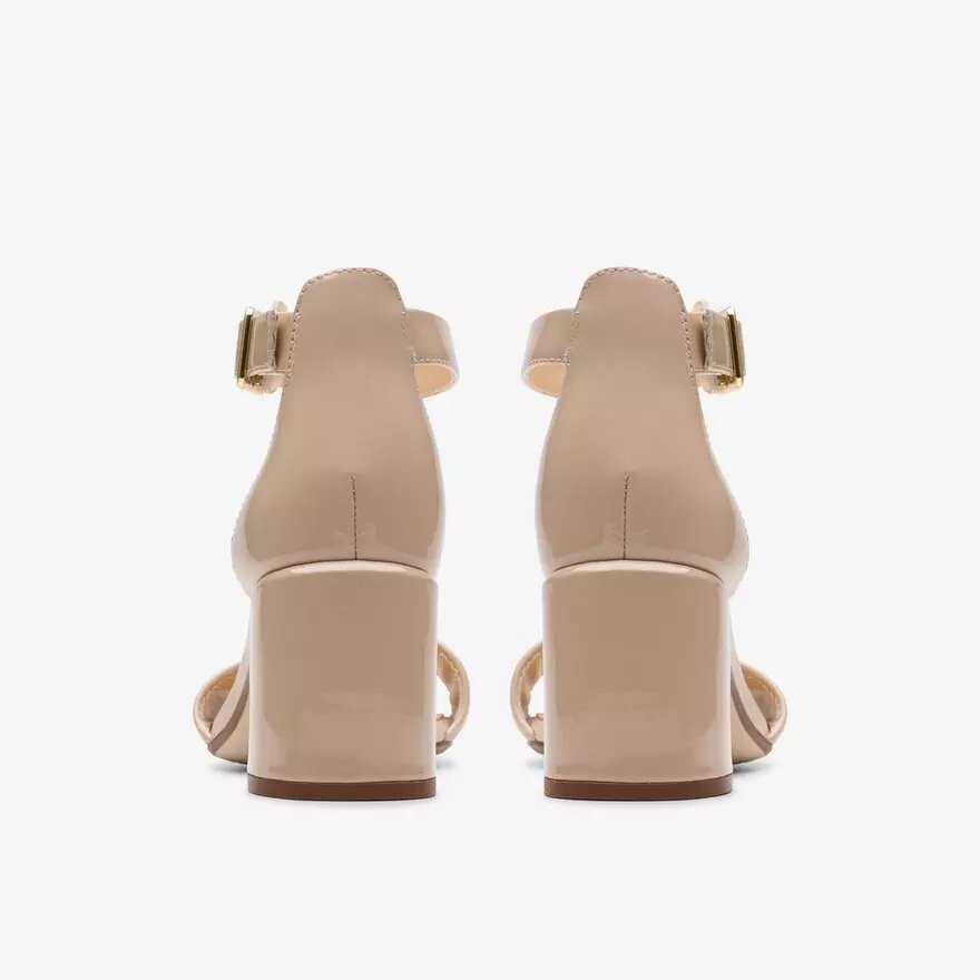 Ezoria Mae sandalen met hak van lakleer voor dames Ezoria Mae sandalen met hak van lakleer voor dames