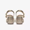 Ezoria-sandalen met bandjes voor dames in zacht goud Ezoria-sandalen met bandjes voor dames in zacht goud