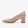 Fernie Court Sand lakleren schoenen voor dames, VS